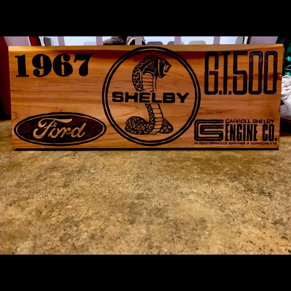 Hand made Ford sign